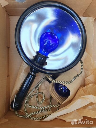Медрефлектор СССР синяя лампа Минина