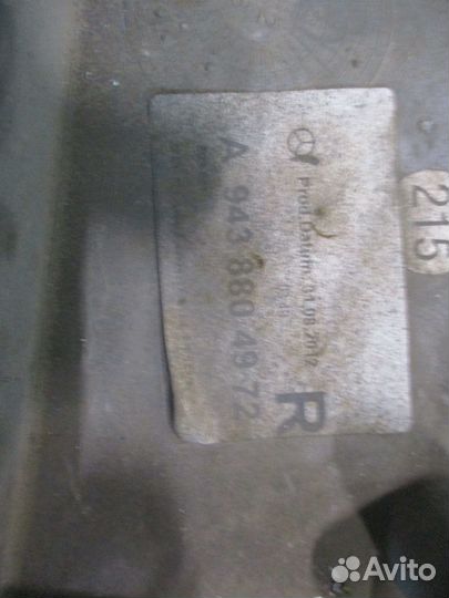 Угол бампера правый Mercedes-Benz A9438804972