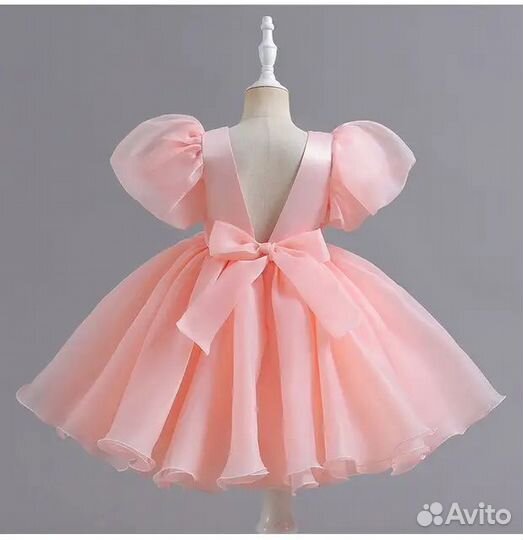 Пышное нарядное платье для девочки