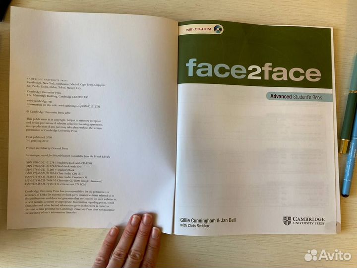 Учебник английского Cambridge Face2face