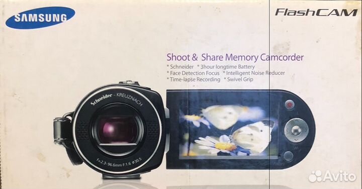 Продам видео камеру samsung Shoot Share Memory