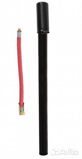 Насос ручной велосипедный, пластиковый 22*259мм с