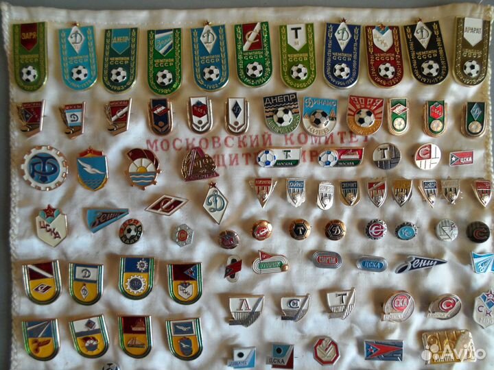 Значки спортивных клубов СССР