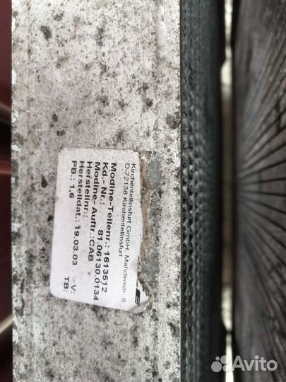 Радиатор ман 12.220