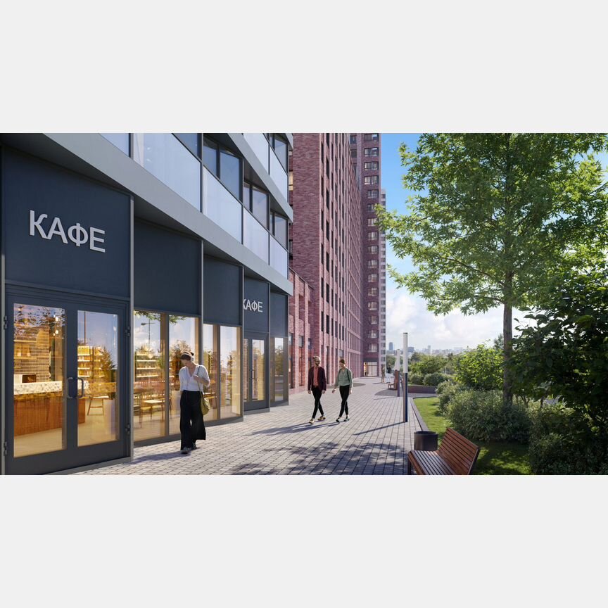 1-к. квартира, 34,1 м², 20/28 эт.