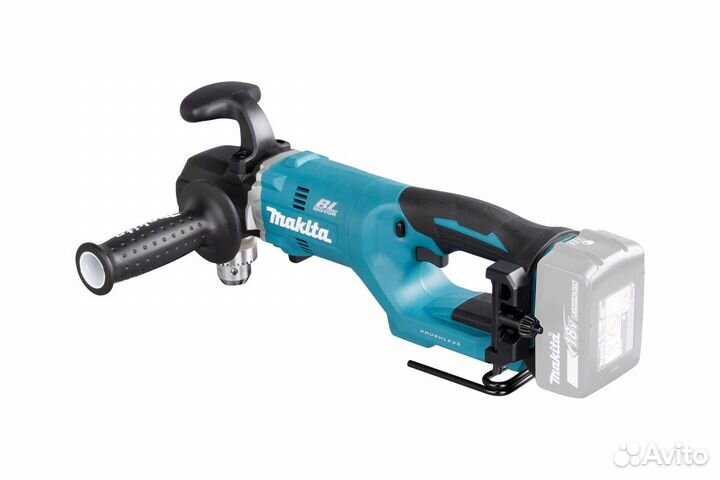 Аккумуляторная угловая дрель Makita DDA450ZK