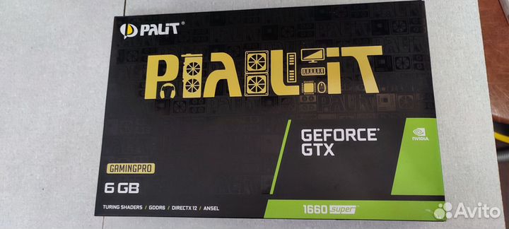 Видеокарта gtx 1660 super 6gb