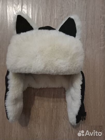 Шапка-ушанка для девочки 7-14 лет зимняя отправляю