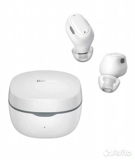 Беспроводные наушники Baseus WM01, white