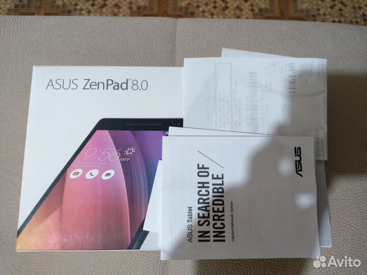 Планшет Asus ZenPad 8.0, слетела система