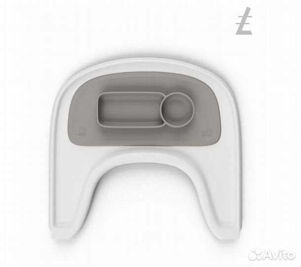 Силиконовая тарелка-подносик Stokke