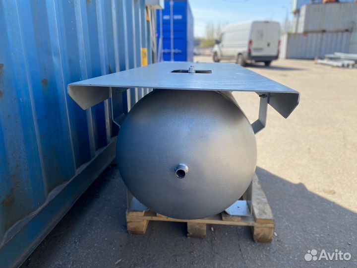 Ресивер горизонтальный на 500л. окрашенный
