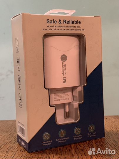 Быстрая зарядка для Android iPhone AirPods