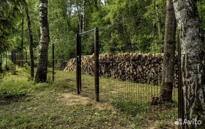 Заборы из профнастила под ключ