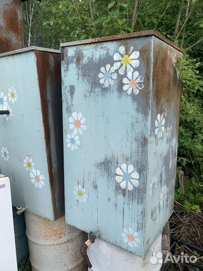 Бак для воды металлический 450л