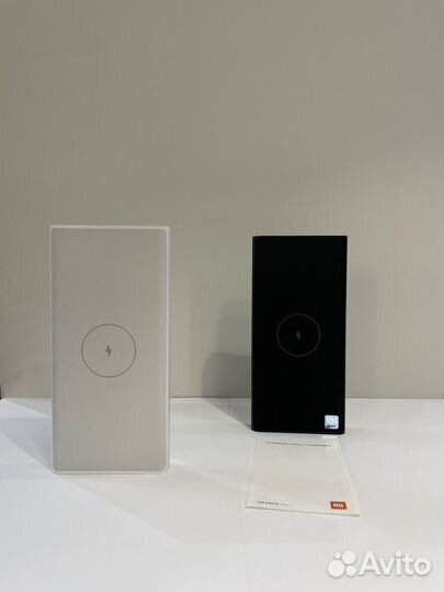 Powerbank xiaomi с беспроводной зарядкой