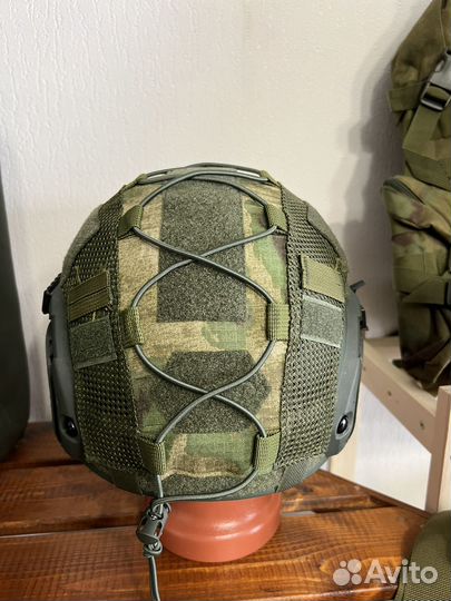 Баллистический безухий шлем из арамида