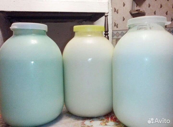 Молоко коровье домашнее