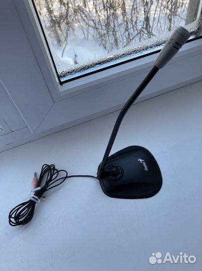 Микрофон genius Mic-01A, черный