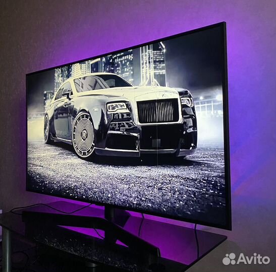 Телевизор Samsung 55 4K + подсветка RGB