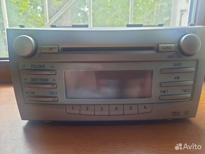 Магнитола Toyota Camry 40 штатная(оригинал)