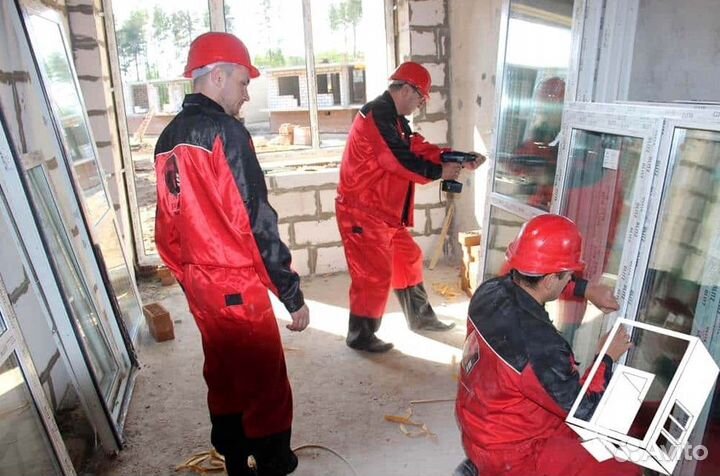 Пластиковое окно с установкой