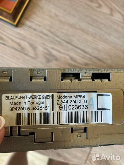 Магнитола blaupunkt