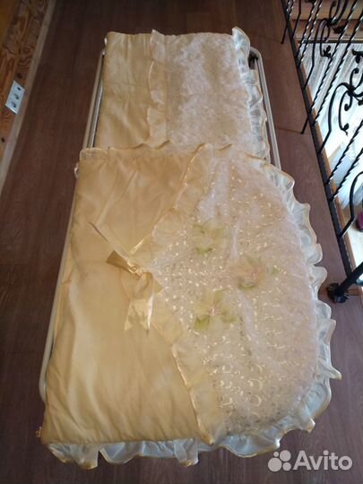 Балдахин и бортики в кроватку