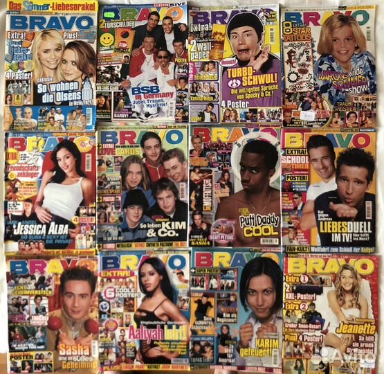 Иностр.журналы нач.2000 Тату, Бритни,Агилера