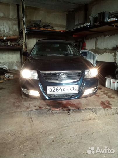 Nissan almera classic капот синий