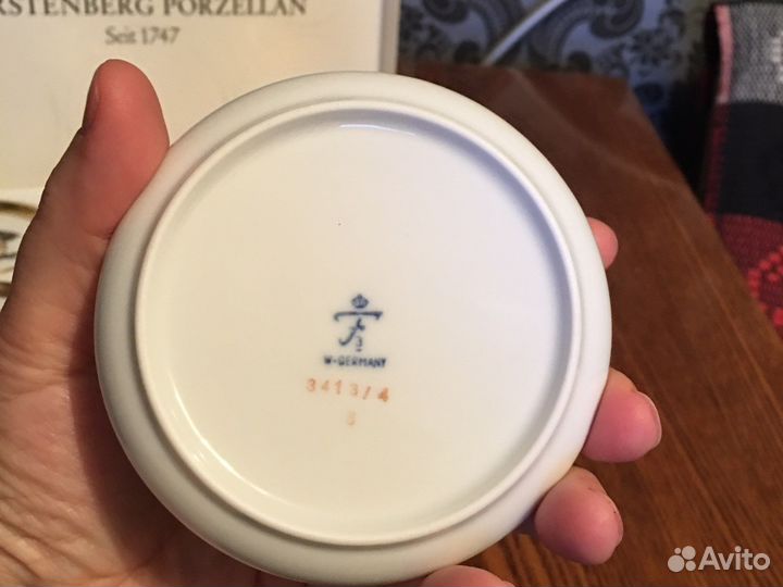 Набор фарфоровых тарелочек Германия