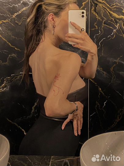 Корсет женский под кожу zara