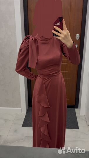 Вечернее платье в пол