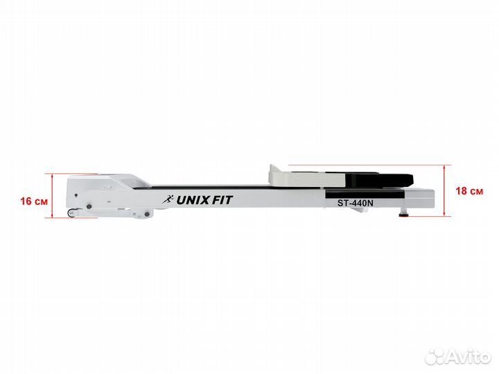 Беговая дорожка unixfit ST-440N White