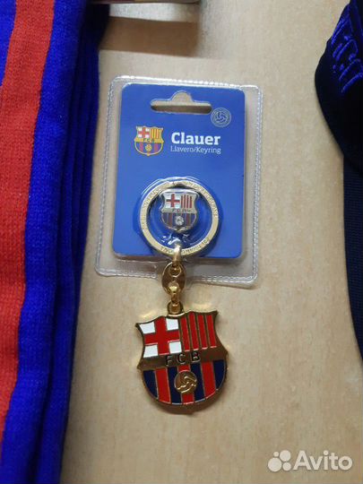 Кепка, шарф Барселона