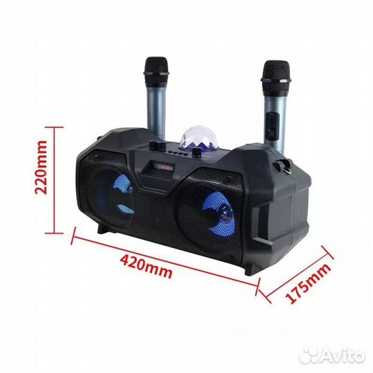 Беспроводная колонка ZQS4240 c караоке
