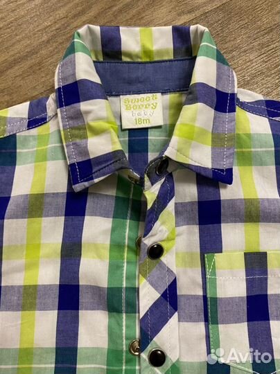 Рубашка для мальчика 86