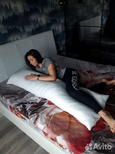 Дакимакура, подушка для дакимакуры 50*150 новая