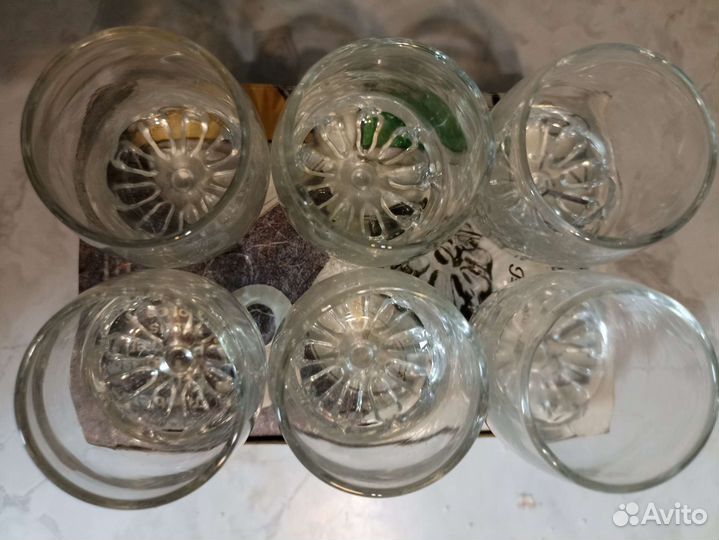 Рюмки хрусталь, новые