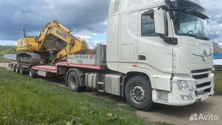 Грузоперевозки межгород тралом, услуги трала