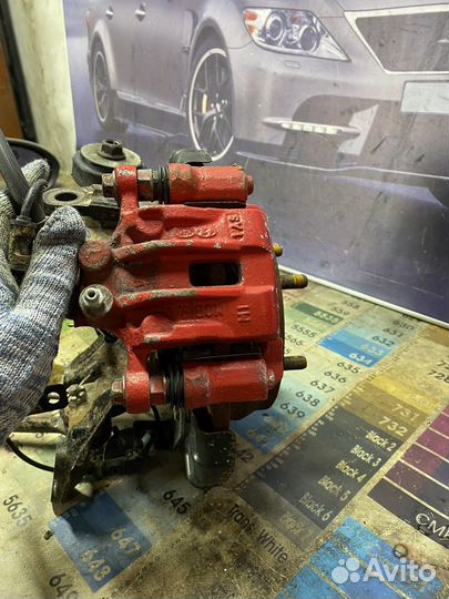 Супорт задний левый kia sportage 3