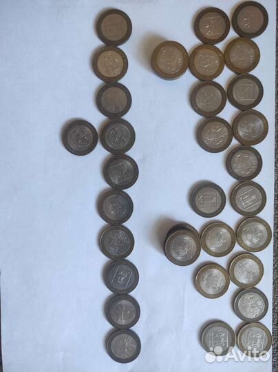 Юбилейные монеты России биметалл