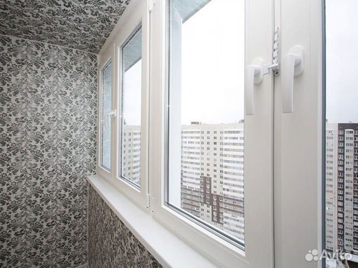 Остекление балконов