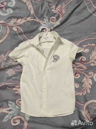 Рубашка на мальчика 98 104
