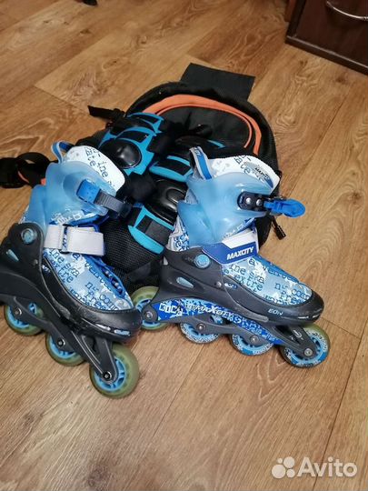 Роликовые коньки детские 30-33