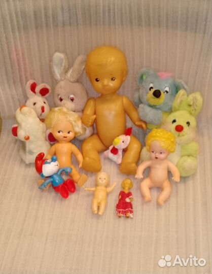 Пупсы и игрушки из СССР