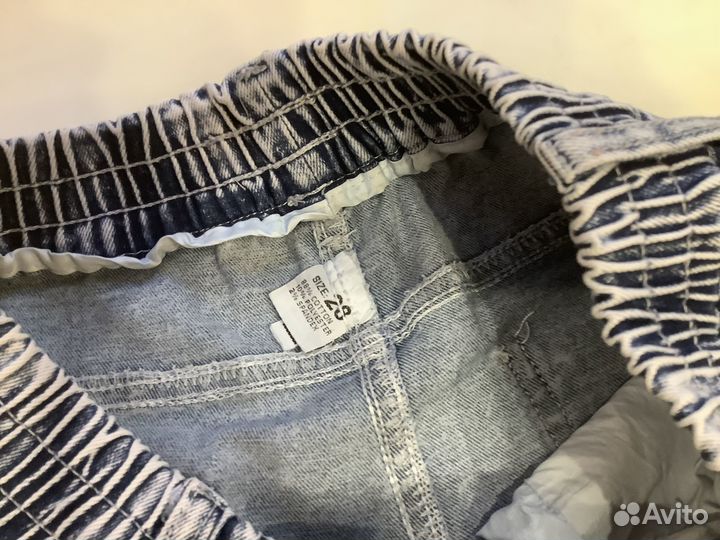 Джинсы оверсайз 152-158 рост, размер 28