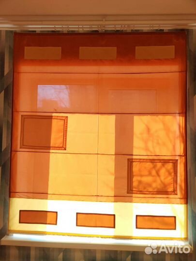 Шторы римские бу