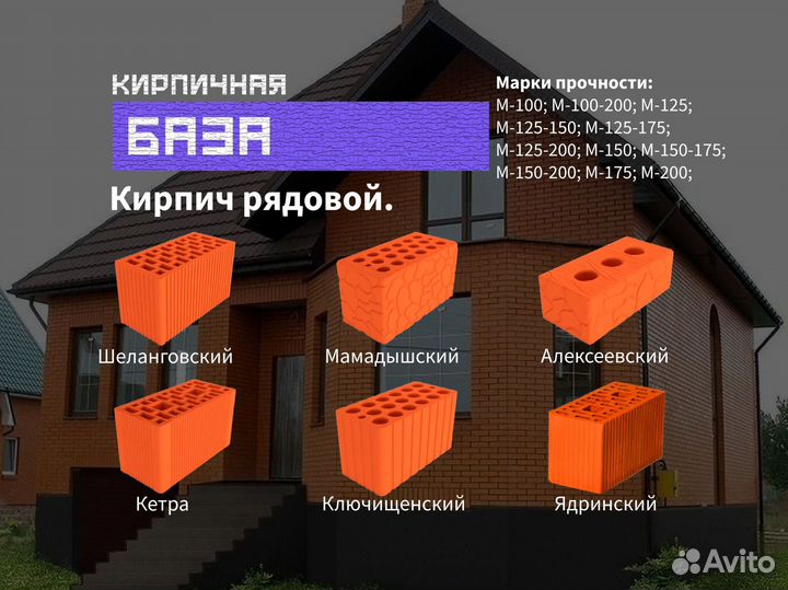 Кирпич рядовой