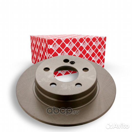 Диск тормозной W204 180-200 07- задний D 278мм